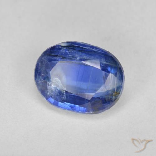 9,17 ctw natürlicher Navy blau Kyanit, Oval, SI-I1
