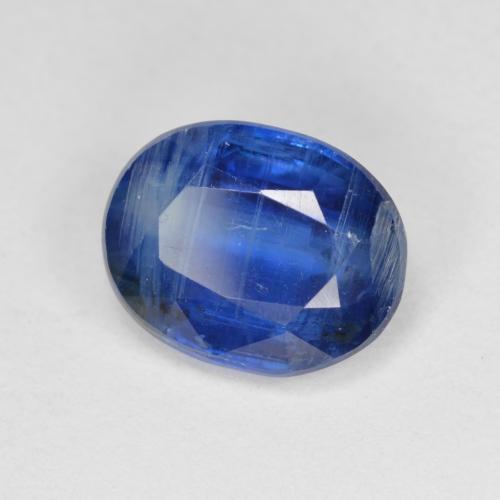 3,48 ctw natürlicher blauer Disthen, Oval Schliff, VS-SI
