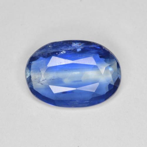3,65 ctw natürlicher blauer Disthen, Oval Schliff, SI-I1