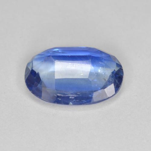 3,65 ctw natürlicher blauer Disthen, Oval Schliff, SI-I1