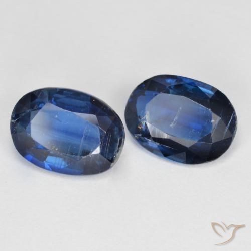 2.86 ct natürliche Navy blau Kyanit-Edelsteine, Oval, VS-SI