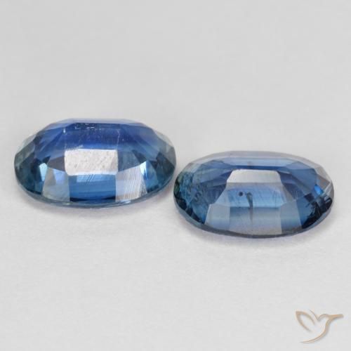 2.86 ct natürliche Navy blau Kyanit-Edelsteine, Oval, VS-SI