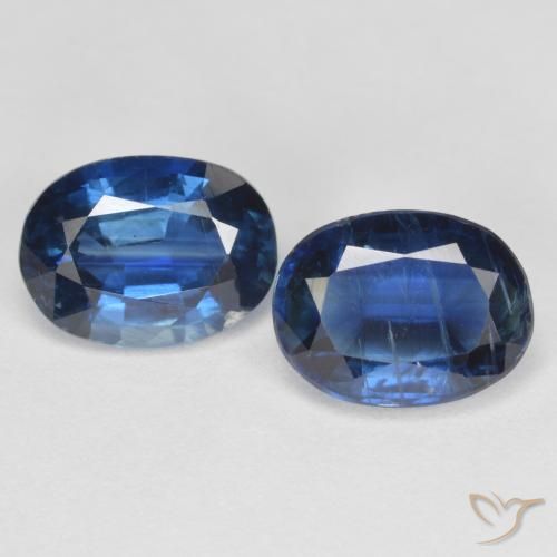 3,28 ct natürliche blauer Disthen-Edelsteine, Oval Schliff, VS-SI