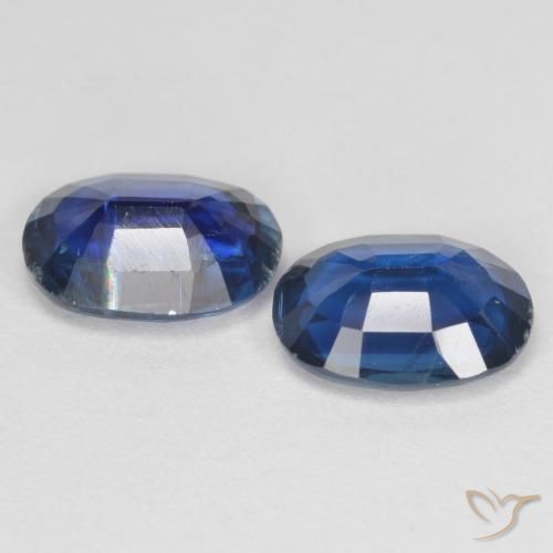 2.65 ct natürliche Navy blau Kyanit-Edelsteine, Oval, VS-SI