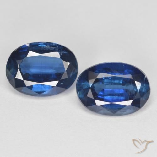 3,11 ct natürliche blauer Disthen-Edelsteine, Oval Schliff, VS-SI