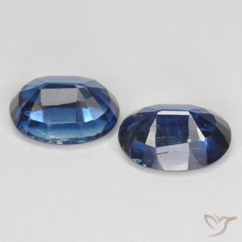 3,11 ct natürliche blauer Disthen-Edelsteine, Oval Schliff, VS-SI