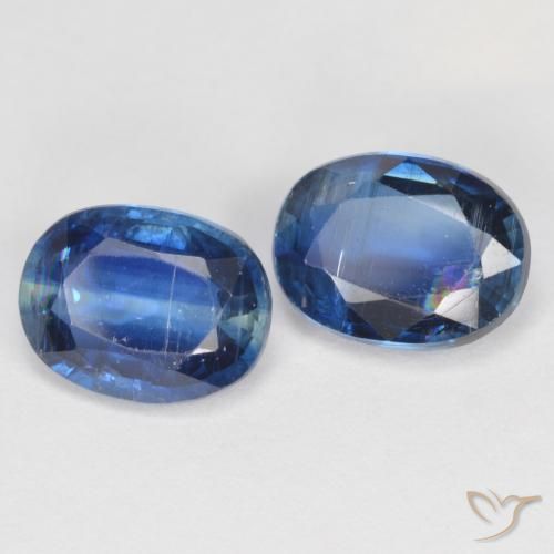 3.25 ct natürliche Navy blau Kyanit-Edelsteine, Oval, VS-SI