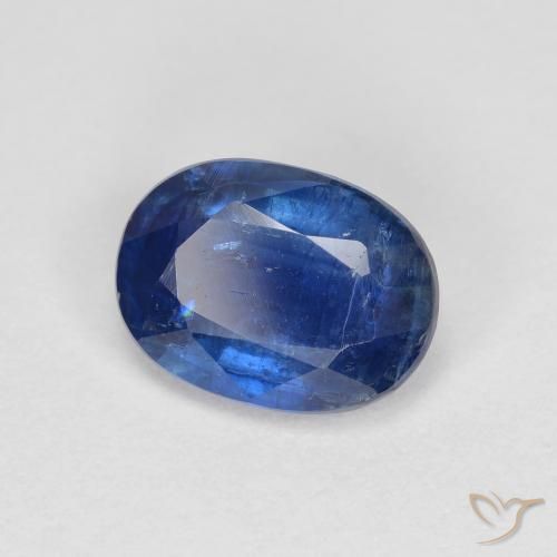 9,17 ctw natürlicher Navy blau Kyanit, Oval, VS-SI