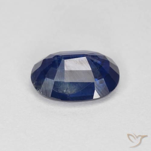 9,17 ctw natürlicher Navy blau Kyanit, Oval, VS-SI