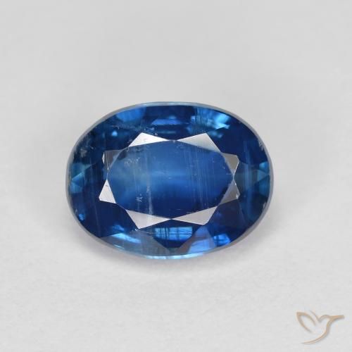 1.82ct Natürlicher Navy blau Kyanit, Oval, VS-SI