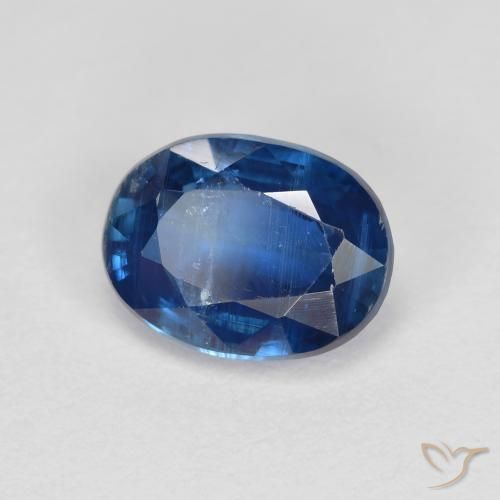 9,17 ctw natürlicher Navy blau Kyanit, Oval, VS-SI