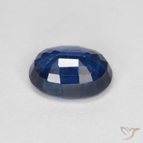 9,17 ctw natürlicher Navy blau Kyanit, Oval, VS-SI