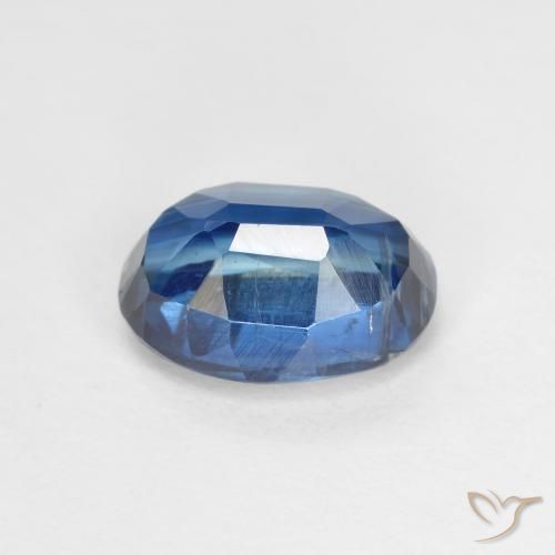 9,17 ctw natürlicher Navy blau Kyanit, Oval, VS-SI
