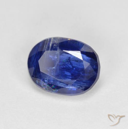 2.04ct Natürlicher Königsblau Kyanit, Oval, VS-SI