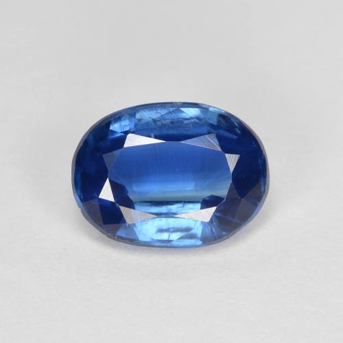 1,52 ctw natürlicher blauer Disthen, Oval Schliff, VS