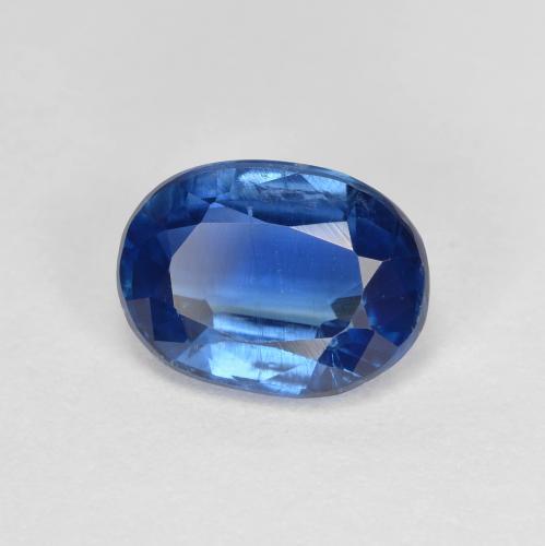 1,52 ctw natürlicher blauer Disthen, Oval Schliff, VS