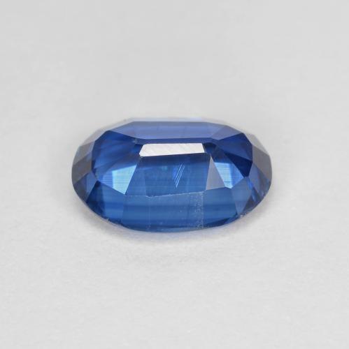 1,52 ctw natürlicher blauer Disthen, Oval Schliff, VS
