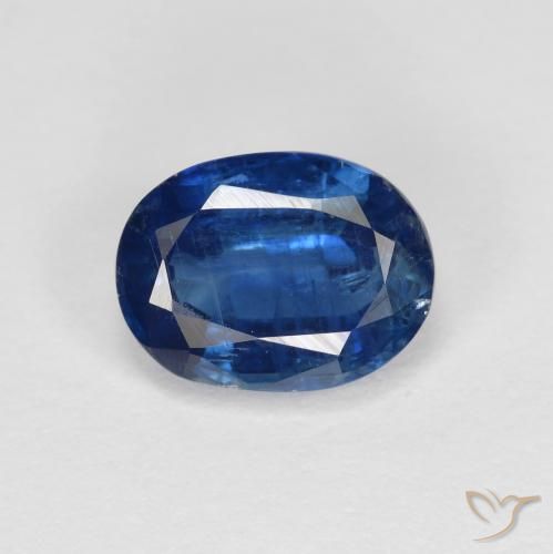 1,73 ctw natürlicher blauer Disthen, Oval Schliff, VS-SI