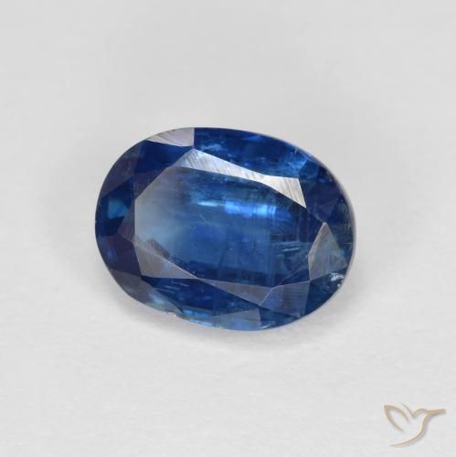 1,73 ctw natürlicher blauer Disthen, Oval Schliff, VS-SI