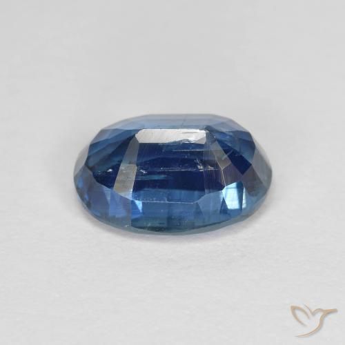 1,73 ctw natürlicher blauer Disthen, Oval Schliff, VS-SI