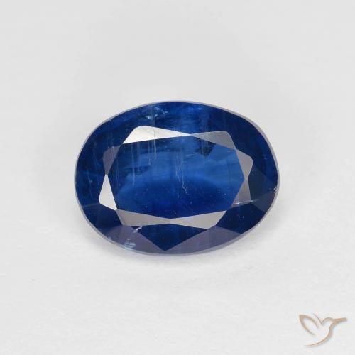 1.56ct Natürlicher Navy blau Kyanit, Oval, VS-SI