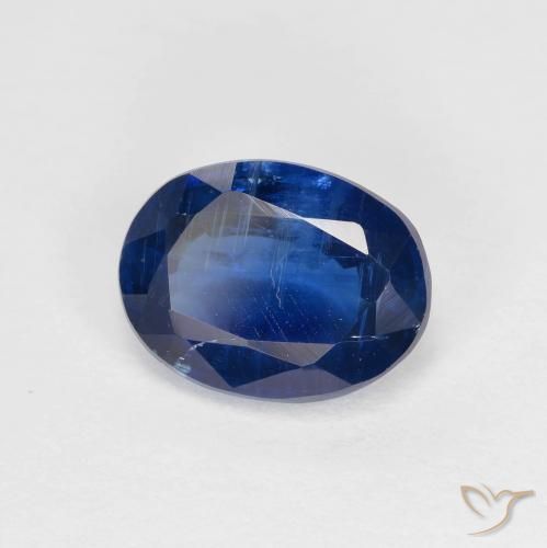 9,17 ctw natürlicher Navy blau Kyanit, Oval, VS-SI