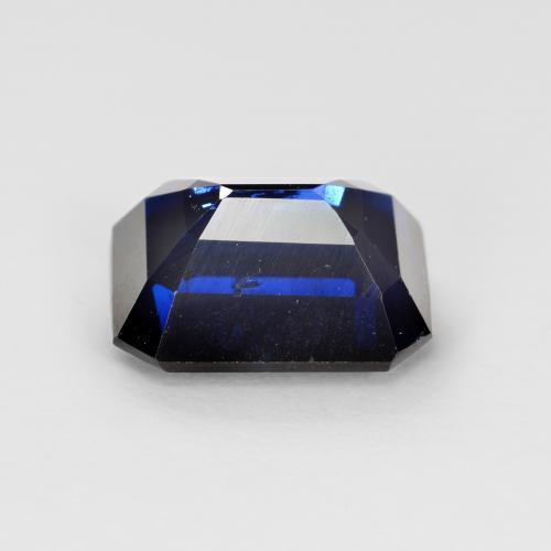 2,08 ctw natürlicher blauer Disthen, Smaragdschliff, VS