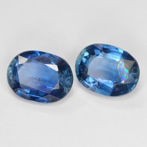 2,95 ct natürliche blauer Disthen-Edelsteine, Oval Schliff, VS-SI