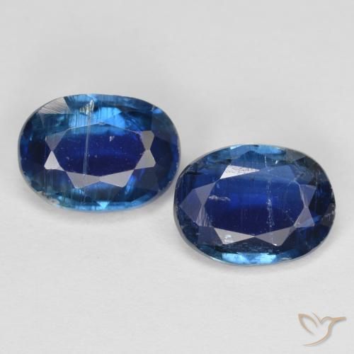 2.73ctw Natürlicher Navy blau Kyanit, Oval, VS-SI