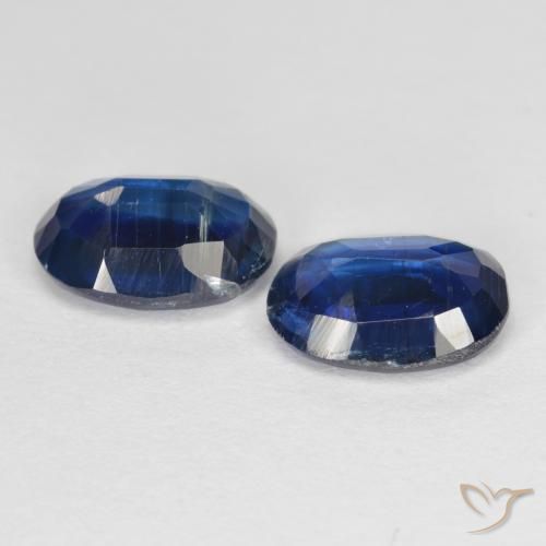 2.73 ct natürliche Navy blau Kyanit-Edelsteine, Oval, VS-SI