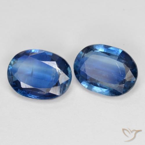 2.68 ct natürliche Navy blau Kyanit-Edelsteine, Oval, VS-SI