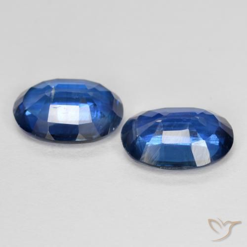 2.68 ct natürliche Navy blau Kyanit-Edelsteine, Oval, VS-SI