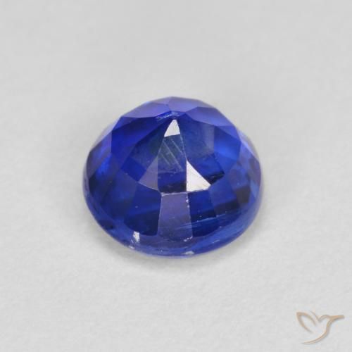 9,17 ctw natürlicher Navy blau Kyanit, Runden, SI