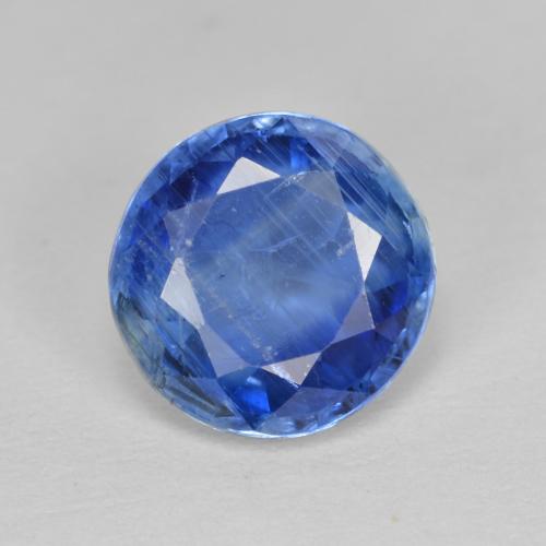 2,88 ctw natürlicher blauer Disthen, Rundschliff, SI