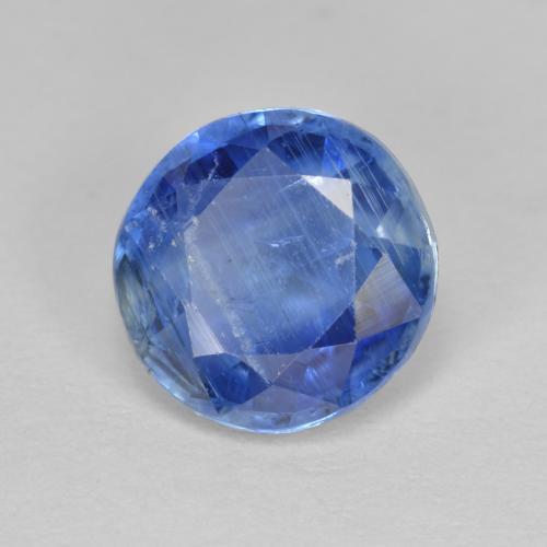 2,88 ctw natürlicher blauer Disthen, Rundschliff, SI