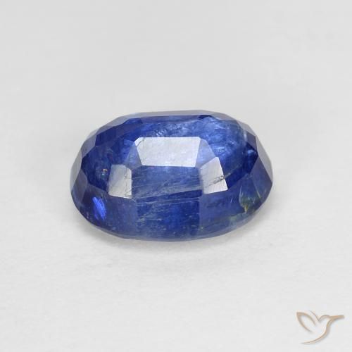 9,17 ctw natürlicher tiefblau Kyanit, Oval, SI