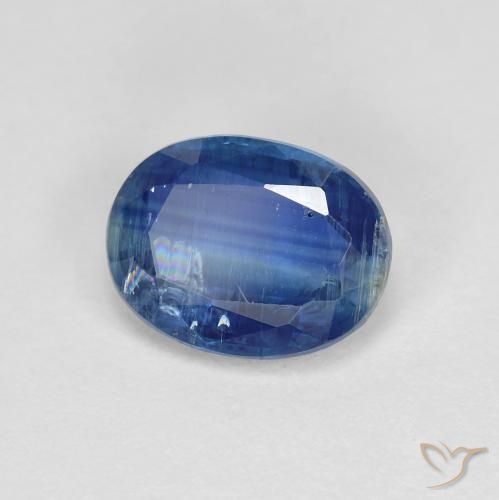 9,17 ctw natürlicher Navy blau Kyanit, Oval, SI