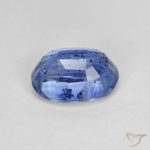 9,17 ctw natürlicher tiefblau Kyanit, Oval, SI