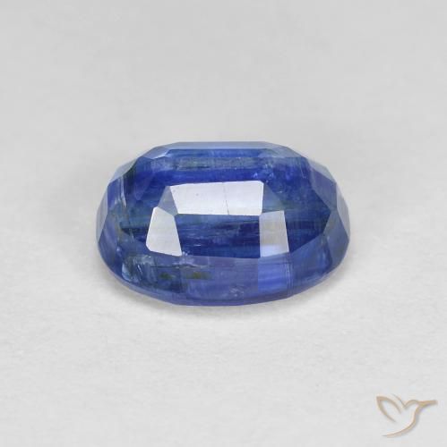 9,17 ctw natürlicher dunkelblau Kyanit, Oval, SI