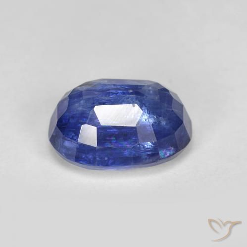 9,17 ctw natürlicher Intensives Marineblau Kyanit, Oval, SI