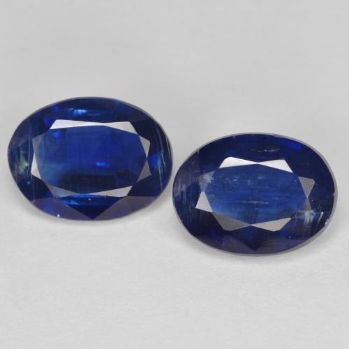 3,07 ct natürliche blauer Disthen-Edelsteine, Oval Schliff, SI
