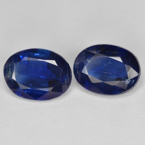 3,07 ct natürliche blauer Disthen-Edelsteine, Oval Schliff, SI