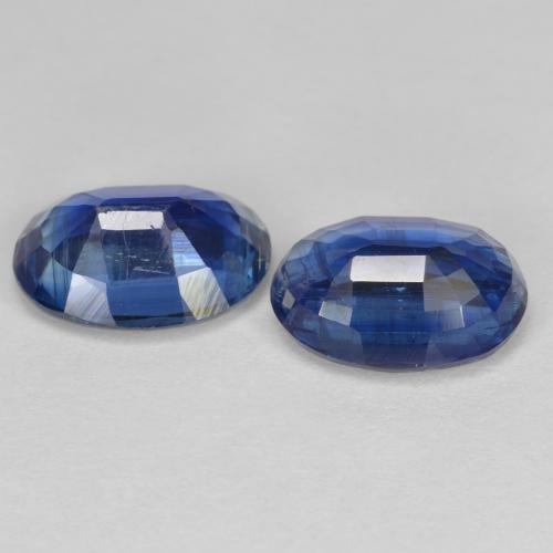 3,07 ct natürliche blauer Disthen-Edelsteine, Oval Schliff, SI