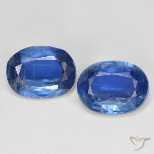 2,95 ct natürliche blauer Disthen-Edelsteine, Oval Schliff, SI