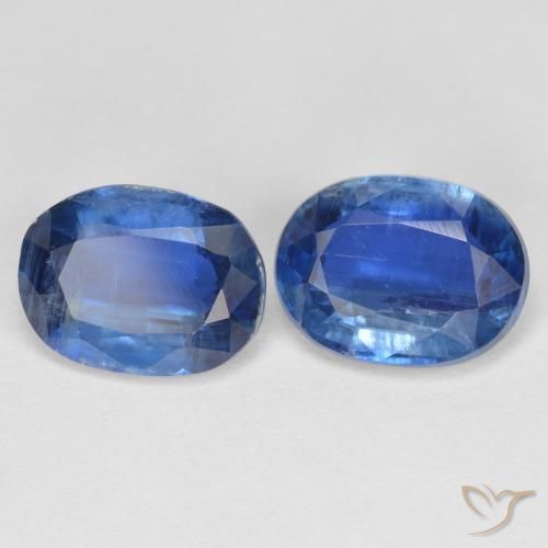 2,95 ct natürliche blauer Disthen-Edelsteine, Oval Schliff, SI