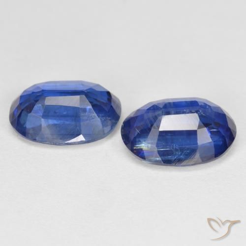 2,95 ct natürliche blauer Disthen-Edelsteine, Oval Schliff, SI