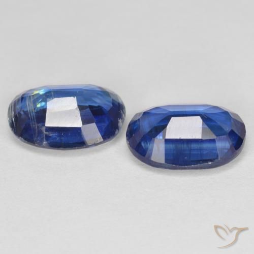 2.92 ct natürliche Navy blau Kyanit-Edelsteine, Oval, SI