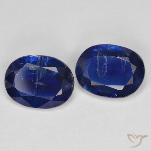 2.85 ct natürliche Königsblau Kyanit-Edelsteine, Oval, SI