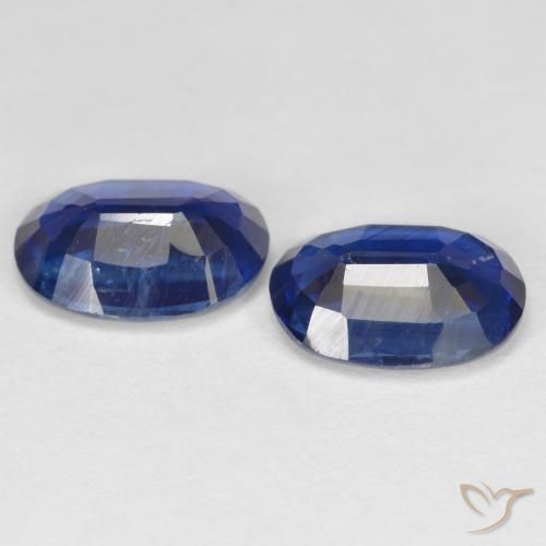 2.85 ct natürliche Königsblau Kyanit-Edelsteine, Oval, SI