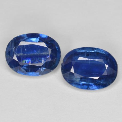 2.91ctw Natürlicher tiefblau Kyanit, Oval, SI